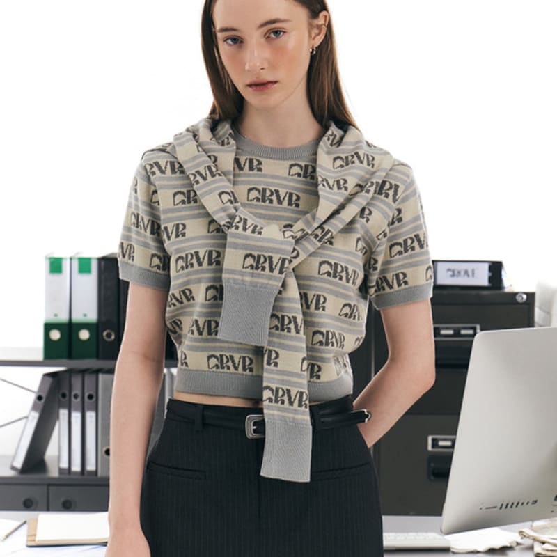 

grove STRIPE GRVR SHAWL MUFFLER [3COLOR] NAVY