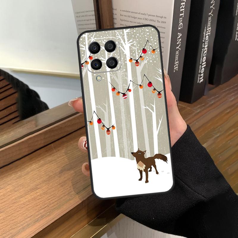 Winter Fox Foxes Case For Samsung Galaxy M35 M15 M55 M56 M36 M16 M06 M31 M13 M33 M53 M12 M32 M52 M14 M34 M54