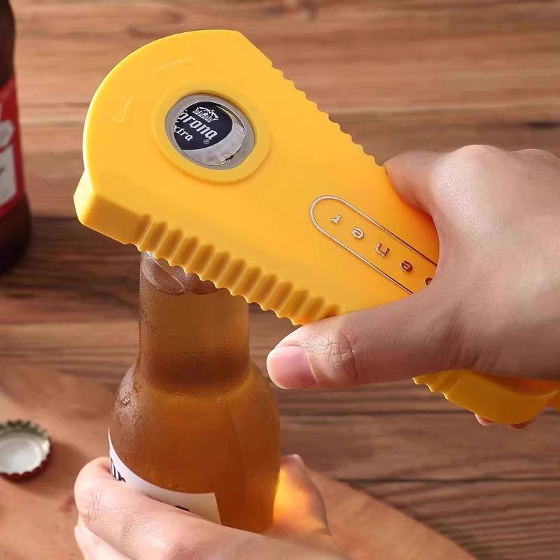 Screw Cap & Bottle Opener: Multifunctional Manual Tool for Household Use