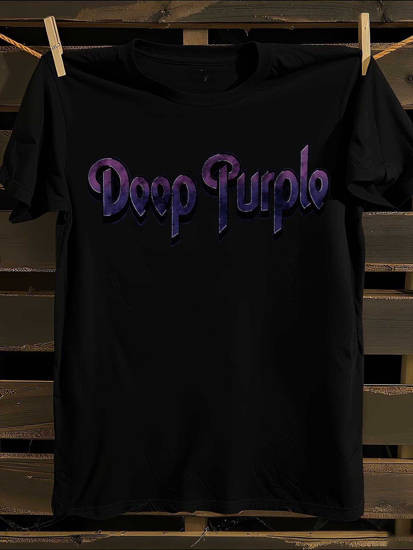 Deep Purple Official Vintage Logo T-shirt M