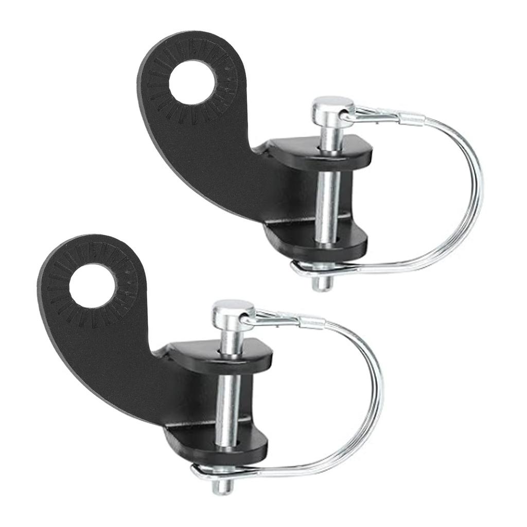 Pair of Bicycle Trailer Coupling 45 Degree High Strength Bike Trailer Hitch Attachment for Pushchair Electric Bike