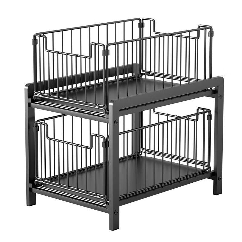 Miflame Under-Sink Pull-Out Storage Rack