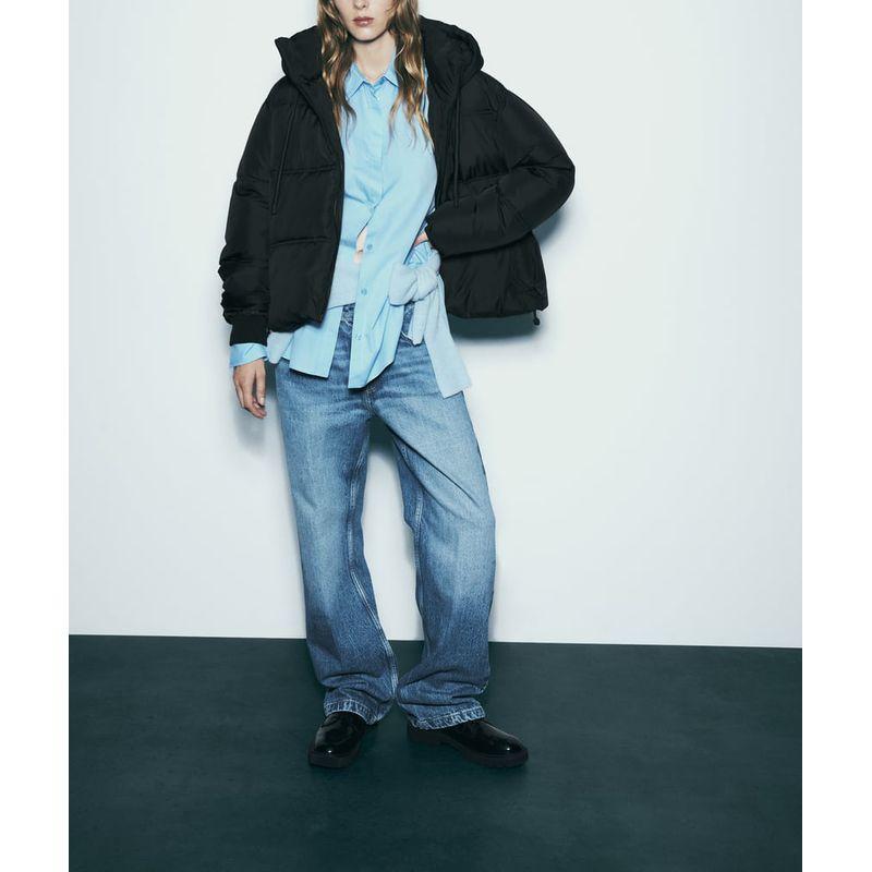 Winter New Arrival South Korea Chic Women's Clothing Thickened Heattech Short Hood Cotton Jacket Outwear 3046223