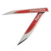 1 Pair Metal TURBO Turbocharged Car Sticker Logo Emblem Badge Decals Car Styling DIY Decoration Accessories for Frod Bmw Ford MD2