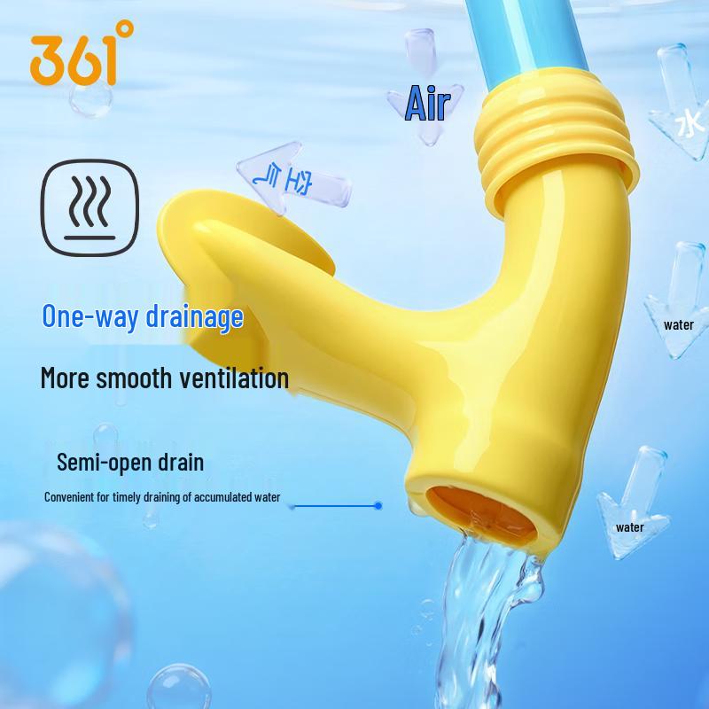 361° Full Dry Snorkel for Swimming Training
