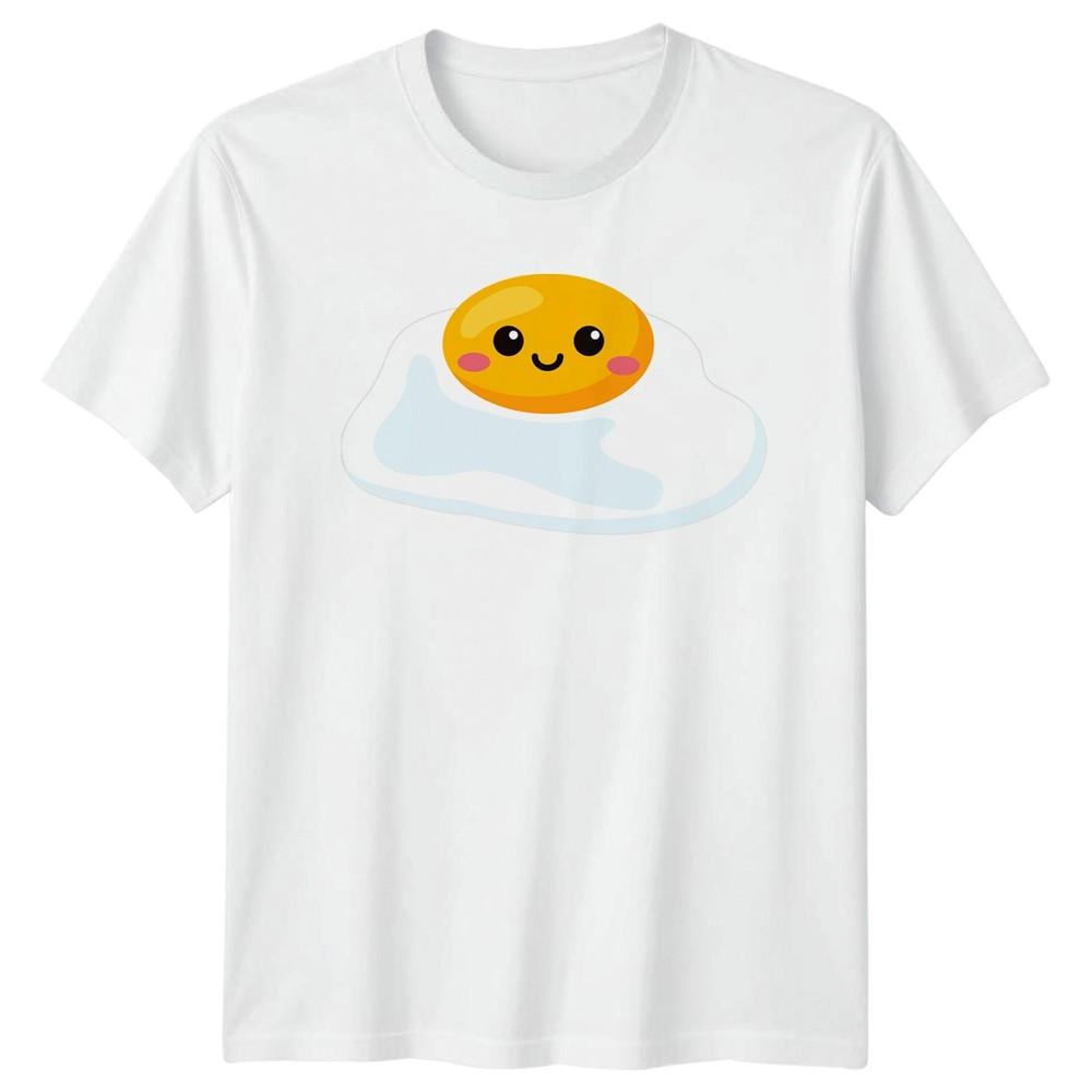 Sunny Side Up TShirt Kawaii Egg Breakfast 42nd Birthday Gift For Him And Her