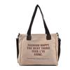 2023 Women's Fashion: Large Capacity Canvas Shoulder Bag - Japanese Style