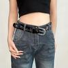 Goth Punk Rivets Skull Belt, Street Fashion Unique Style, Unisex Waistband