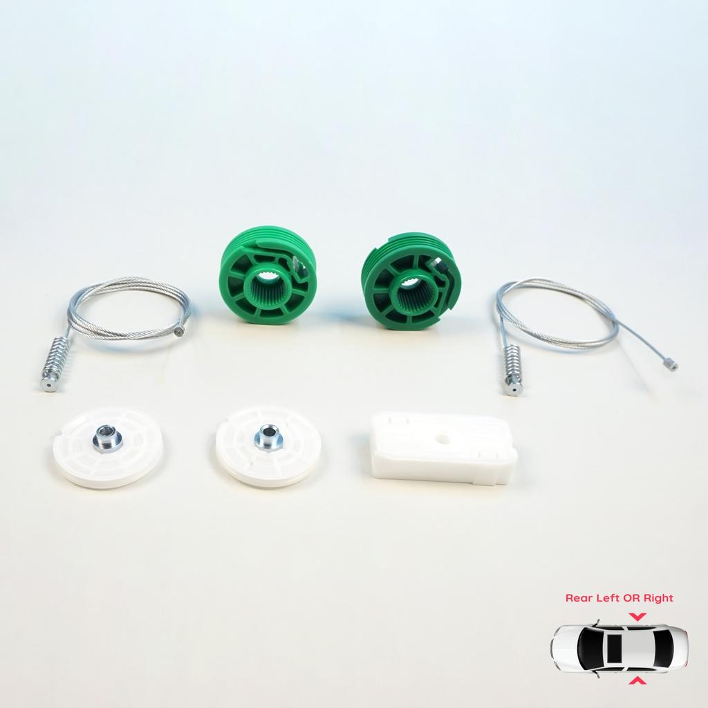 EWR5631 Window Regulator Repair Set Rear Left or Right for Mercedes S CL Class C140 W140 1992-1999 Coupe CL420 CL500 CL 600