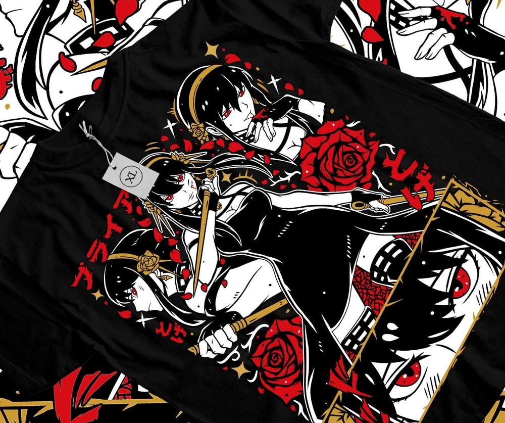 Spy X Family Unisex T Shirt Loid Yor Anya Bond Forger Anime All Size