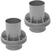 2 Pieces 38 Mm Hose Adapter Replacement Part Sand Strainer Pump Easy To Install Saltwater