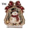 Seasonal Home Table Decorations Christmas Faux Diamond Painting Tabletop Ornaments, Beginner-Friendly DIY Acrylic Rhinestone Art Xmas Party