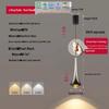 Modern Touch Switch Pendant Light for Bedroom, Living Room, or Study - Adjustable Headboard and Background Wall Lighting