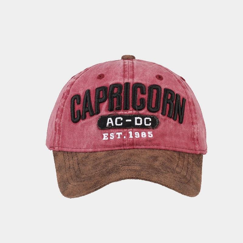 European and American Men's Washed and Old Embroidered Baseball Cap Women's Outdoor Sunscreen Sun Hat Hot-selling Cap