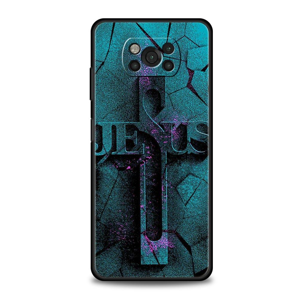 Glaube Christlich Religiös Jesus Handyhülle Für Xiaomi Mi Poco X3 NFC M3 F4 F3 M4 X4 Note 10 12 Lite 11 11T 13 12T Pro 9T Hülle