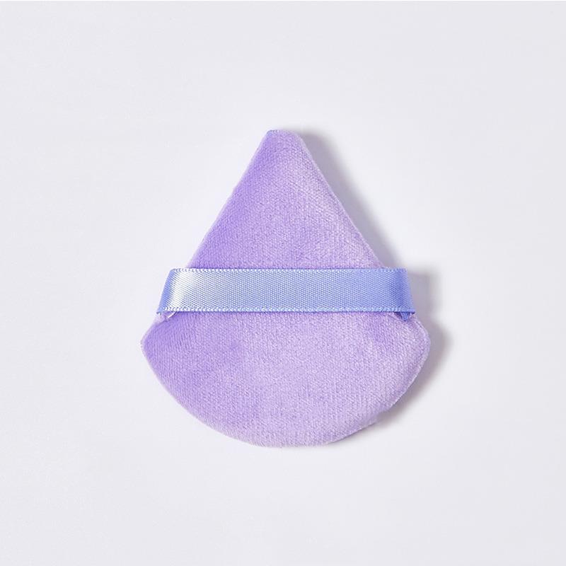 Puff Triangle For Powder Compact Face Powder Puff Sponge Reusable Velvet Make Up Sponges Soft Triangle Powder Puff Washable
