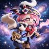 Cookie Run Kingdom Dark Enchantress Cookie Plush Toy Stuffed Doll Game Character Decoration For Game Fans Collection Gift