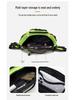 Men's Multifunctional Outdoor Cycling & Fishing Waist Bag - Expandable Crossbody Lure & Rod Storage Bag