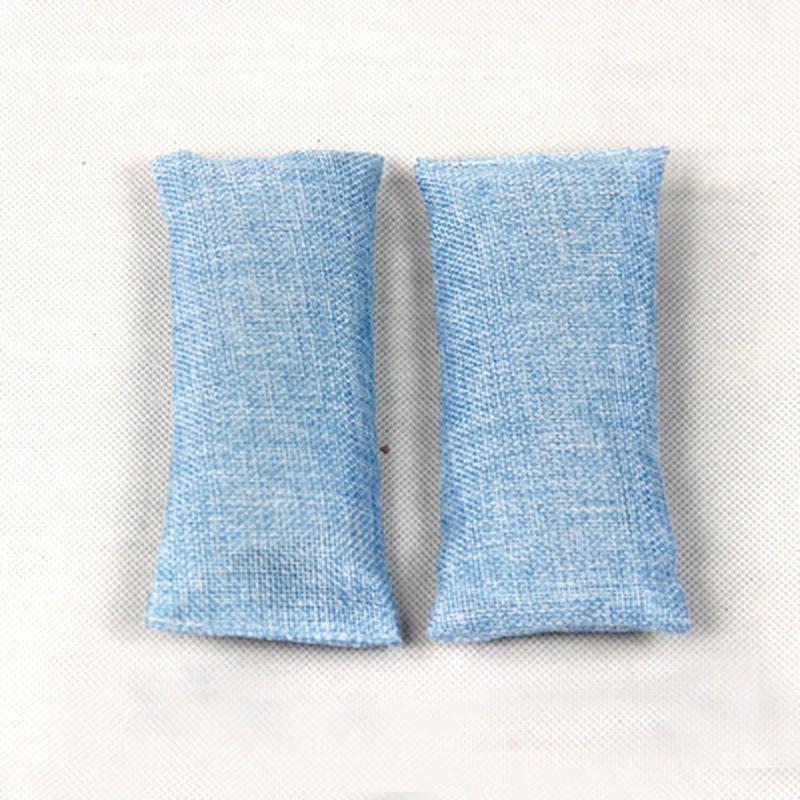 Nové 2 ks / balení bambusových sáčků s aktivním uhlím, odstraňovač zápachu, deodorant do bot, dezodorant do bot(Plk