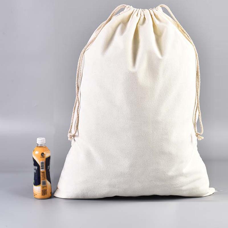 Borsa in Tela con Coulisse Disponibile per Farina, Riso, Polveri o Regali