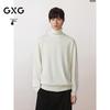 GXG Men's Jacquard Half-Zip Turtleneck Sweater