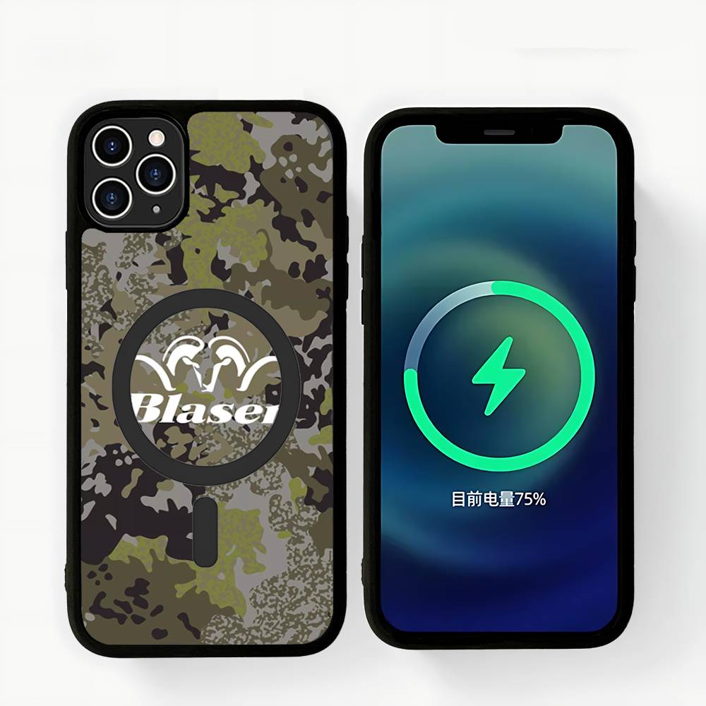 

Винтовки Blaser USA Для Магнитного Матового Чехла Телефона Для IPhone 16 17 15 14 13 12 11 Для Беспроводной Зарядки Обложка iPhone 11