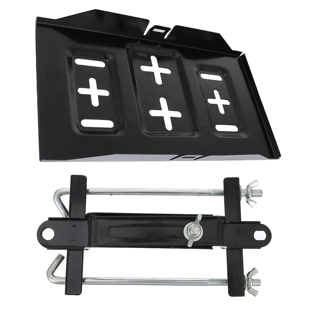 Universal 27cm Bolt 34cm Tray Storage Holder Tray Mount Hold Down Clamp Bracket Kit For Auto SUV Car Accessories