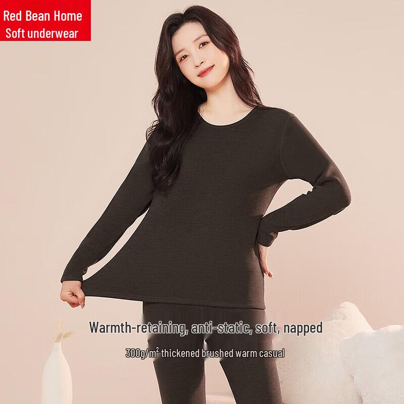 

Женский термокомплект из ткани с двойным начесом, антистатический 175/100