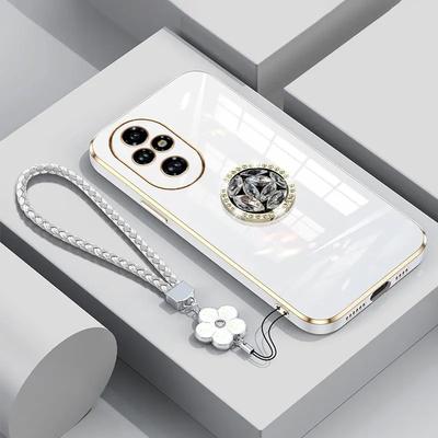 Für Realme 12 4G Hülle Realme 12 Pro Handyhülle Realme 12 + Hülle Realme 12 Pro Plus + Luxus Quadratische Beschichtung Stoßfeste Rückseite