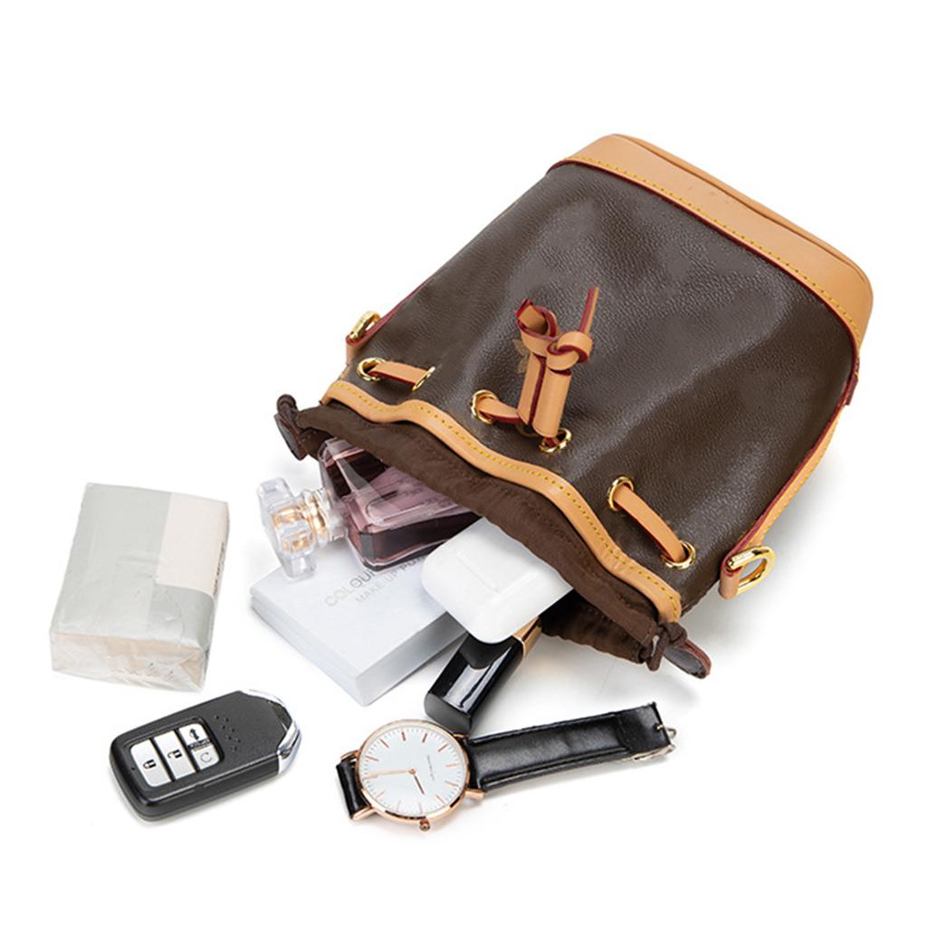 Purse Organizer Insert for Bucket Bag Tote Bag Shoulder Bag Crossbody Bag Drawstring Designed Organizer Insert Organizer