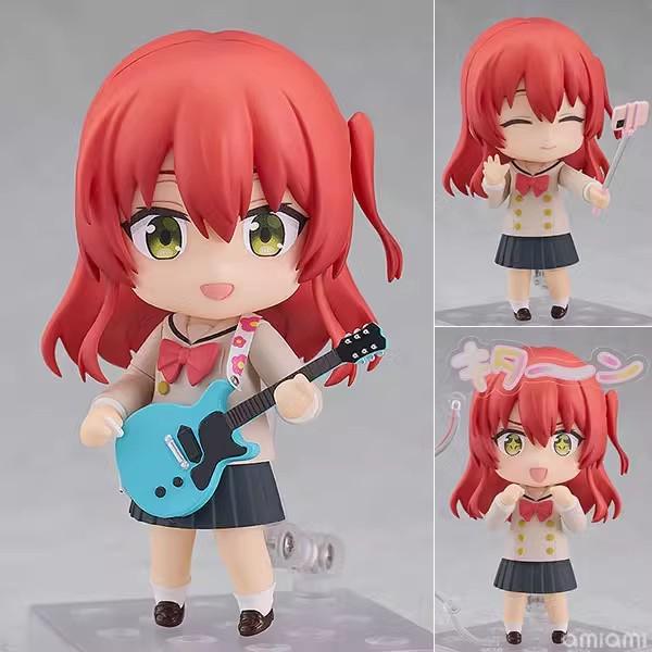 Q Version Anime Girl Figure: Cute, Beautiful, Replaceable Face Toy Ornament - Ideal Birthday Gift