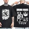 Bruno Mars Turné 2026 Fans Present T-shirt Man Kvinna Harajuku Kortärmad Rundhalsad Casual Skjorta
