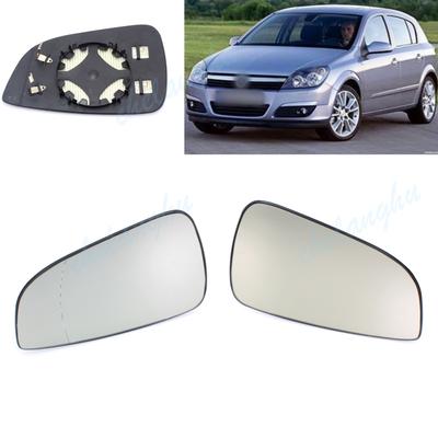 Lens For Vauxhall Opel Astra H 2004 2005 2006 2007 2008 2009 Rearview Mirror Glass Car Accessory 13141985 13141984