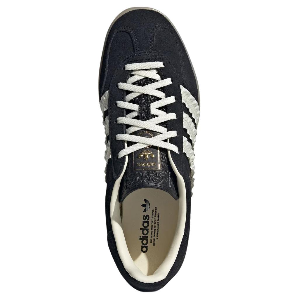 Adidas Gazelle Indoor Dungi Volanate - Negru Crem Gum Adidași de Damă Negru-Intens Crem-Alb JS1412