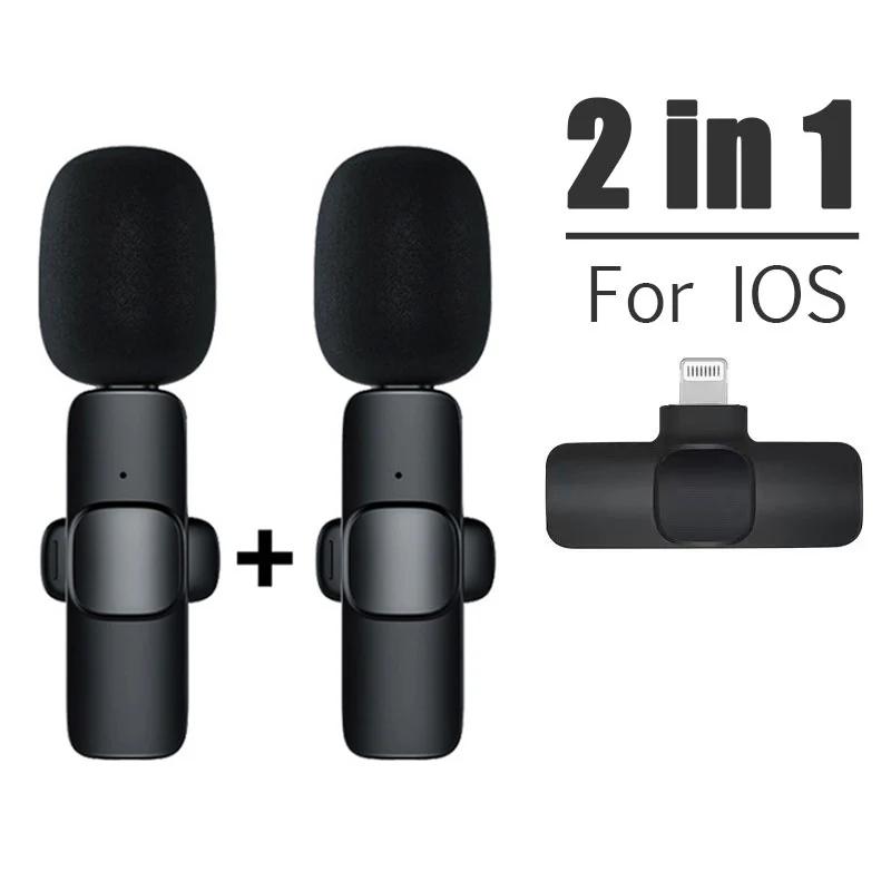 K9 Bluetooth Wireless Microphone Portable, Audio, Video, Static, Suitable for iPhone Outdoor Live Streaming Gaming Phone Type-c