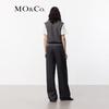 MO&Co. Mid-High Waist Pleated Trousers