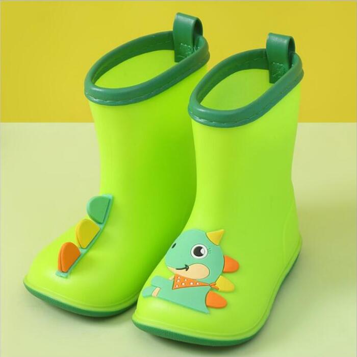 Newest Girl Rainboots Classic Waterproof Children's Shoes Kids Rain Boots Pvc Rubber Boots Kids Baby Water Shoes Boy Rain Boots
