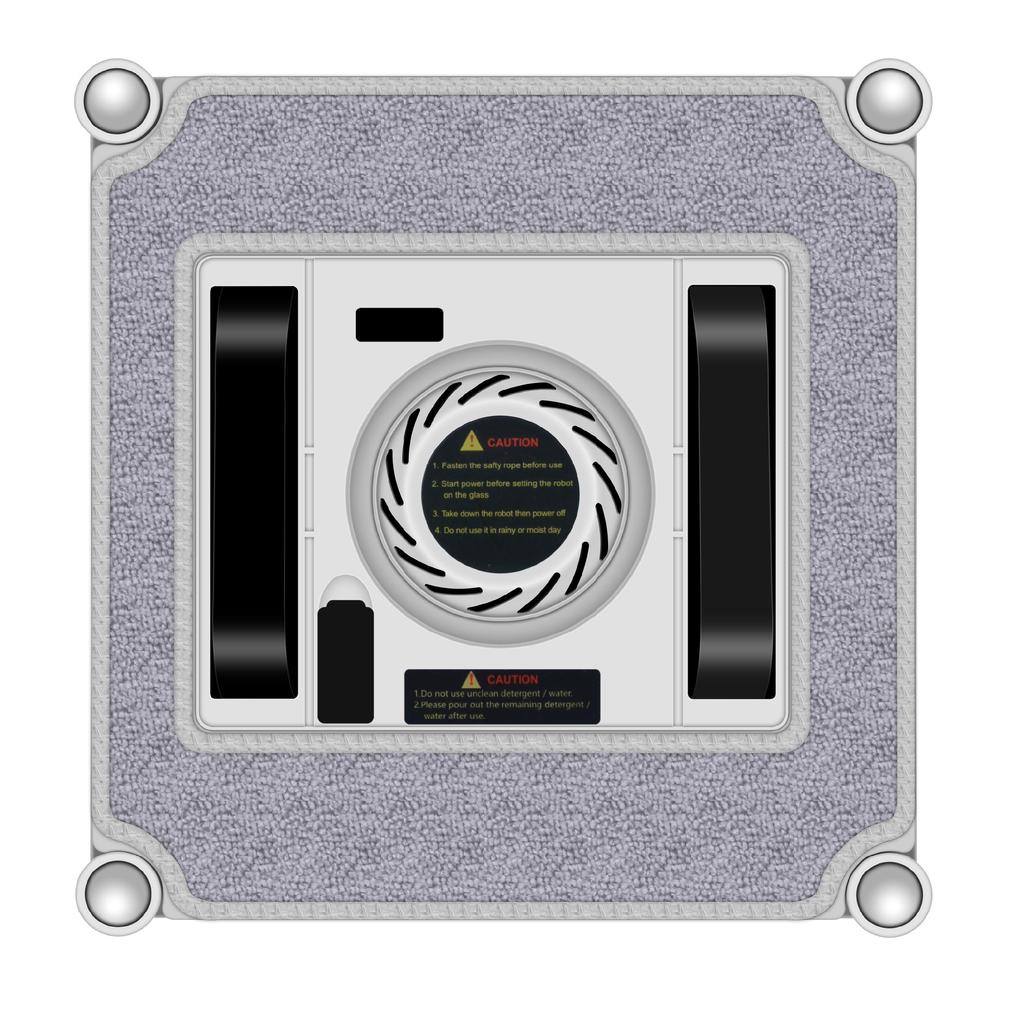 Robot Window Cleaner Liectroux YW710 ,Dual Water Spray,2500PA Suction,Remote control and APP Control ,Home Wall Glass Cleaning Robot