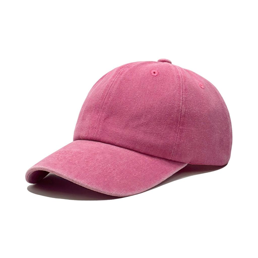 Pure Cotton Washed Baseball Cap: Breathable, Soft, UV Protection, Duckbill Design, Quality Assured Embroidery.