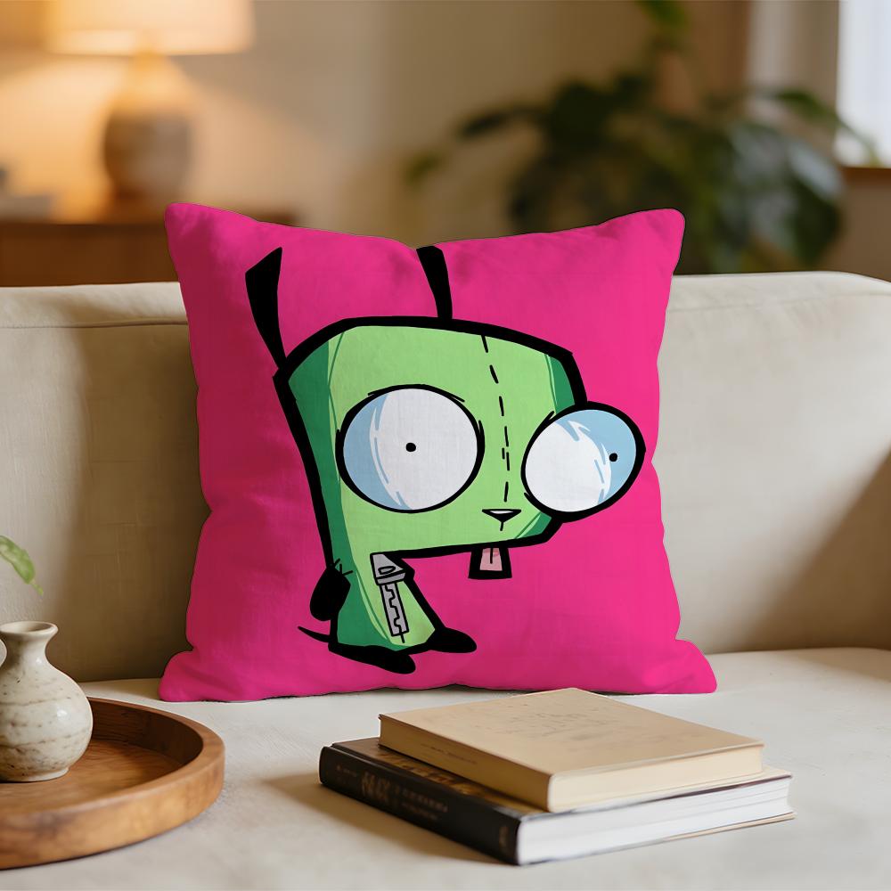 

Animation IInvader Cushion Cover Short plush pillowcase for bed sofa carwashable 30x30cm