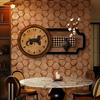 Splicing Wood Colored Self-adhesive Wallpaper Restaurant Background Furniture Color Changing Stickers Wood Colored PVC Wallpaper