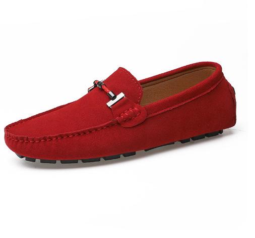 Luxury Men Loafers Slip on Sneakers Casual Boat Shoes New Fashion Male Driving Shoes Soft Moccasins Suede Flat Men Shoes Zapatos