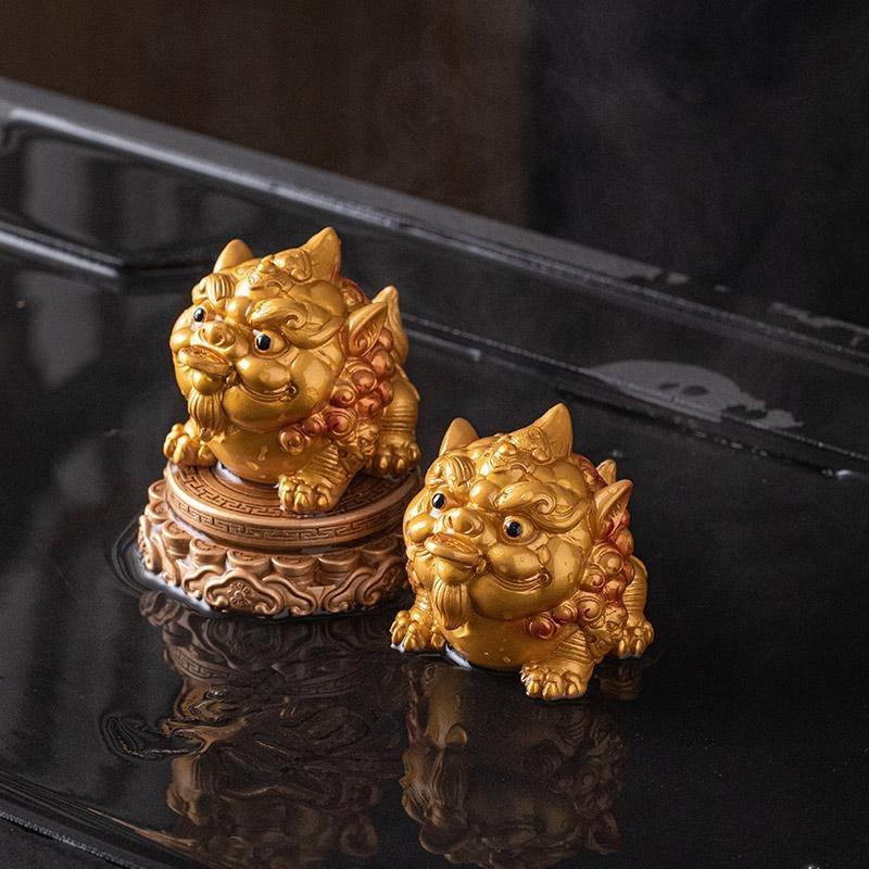 Colorchanging Tea Pet Ornament Boutique Can Raised Rotating Pixiu Tea Table Tea Tray Tea Ceremony Accessories Kung Fu Tea Tool