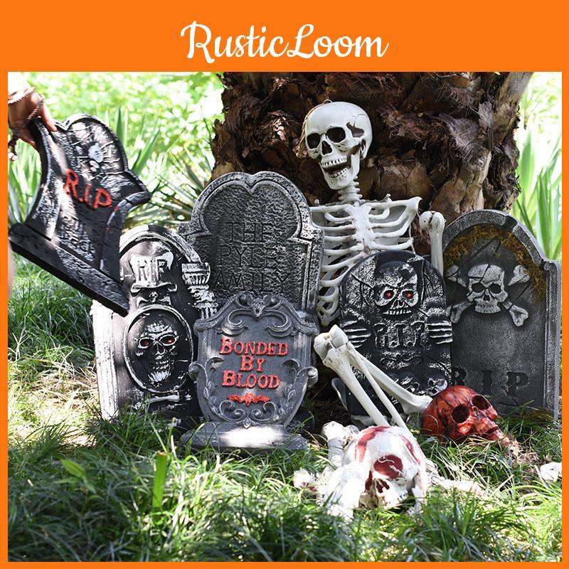 Exciting Halloween Tombstone Foam Decoration For Haunted House And Graveyard