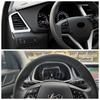 Für Hyundai Tucson 2015 2016 2017 2018 Auto ABS Chrom Zierleiste Detektor Armaturenbrett Instrumententafel Anzeigenrahmen Formteil Aufkleber
