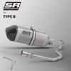 FOR Cyclone RT3 250 Cyclone 300 51mm Slip-On Exhaust Front Manifold Connection Pipe
