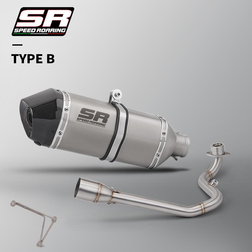 FOR Cyclone RT3 250 Cyclone 300 51mm Slip-On Exhaust Front Manifold Connection Pipe