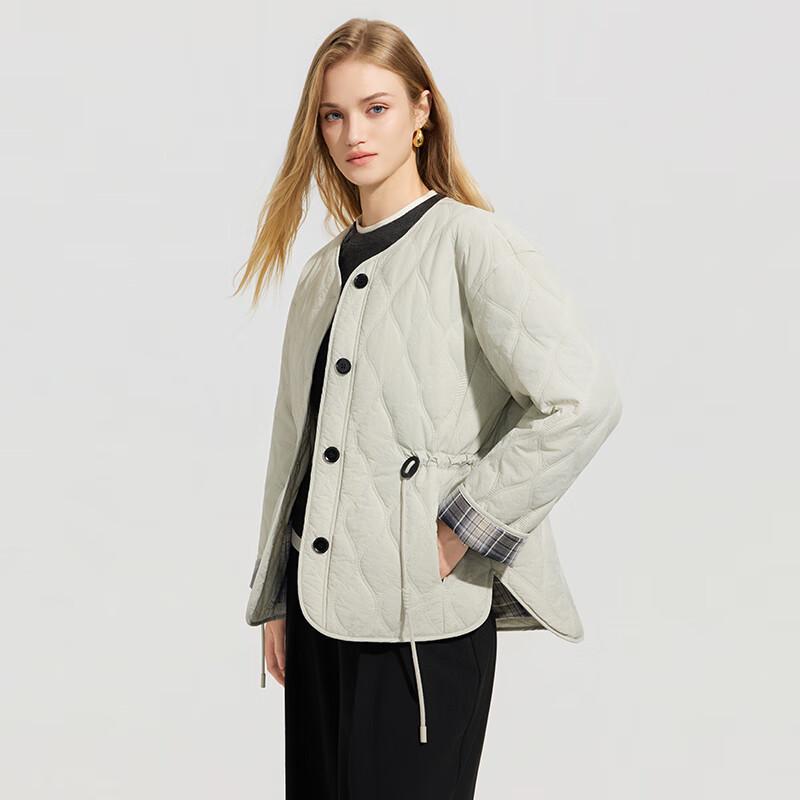 Women's Korean Style Diamond Quilted Padded Jacket