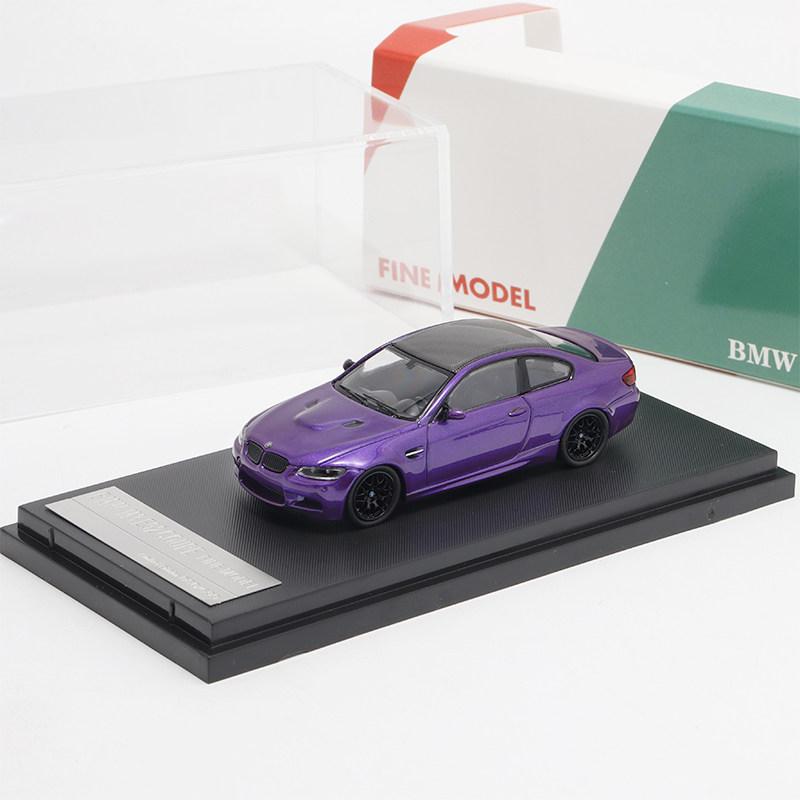 

FM 1:64 M3 E92 Alloy Car Diecasts & Toy Vehicles Car Model Miniature Scale Model Car For Children фиолетовый