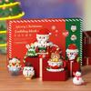 Christmas Tree Mini Building Blocks Toys for Kids Boy 9 to 12 Year Old Adult Penguin Diy 3d Constructor Micro Bricks Girls Gifts